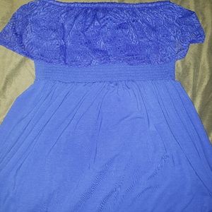 NEW XL Strapless Summer Dress
